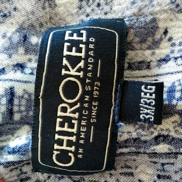 CHEROKEE Floral Dress. Size 3x/3EG - Picture 10 of 12